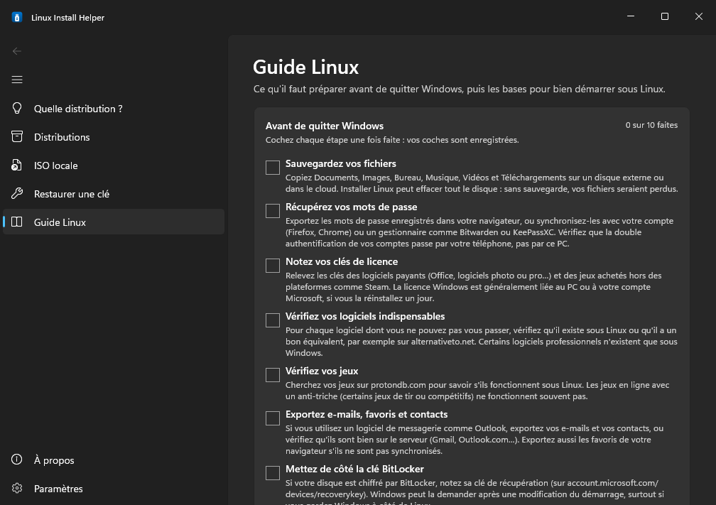 Guide Linux